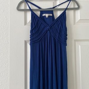 Long blue max studio dress